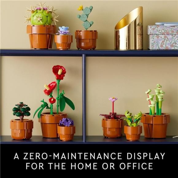 Icons Tiny Plants Creative Building Set for Adults, Gift for Valentines Day - Picture 4 of 7